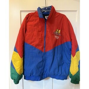 Vintage Jeff Gordon Jacket Mens M Blue Competitors View Dupont #24 Full Zip
